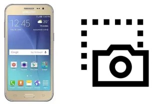 Tirar print no Samsung Galaxy J2 DTV