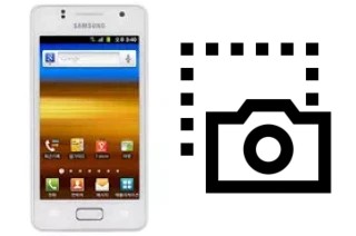 Tirar print no Samsung Galaxy M Style M340S