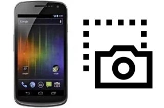 Tirar print no Samsung Galaxy Nexus I9250