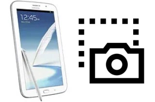 Captura de tela no Samsung Galaxy Note 8.0 Wi-Fi