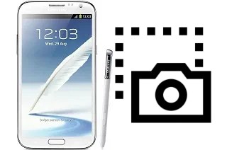 Tirar print no Samsung Galaxy Note II N7100