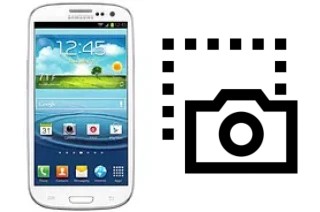 Tirar print no Samsung Galaxy S III CDMA