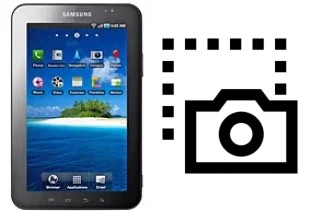 Tirar print no Samsung P1000 Galaxy Tab