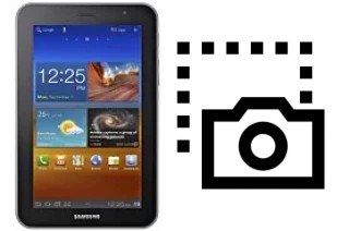 Tirar print no Samsung P6200 Galaxy Tab 7.0 Plus