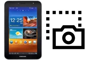 Tirar print no Samsung P6210 Galaxy Tab 7.0 Plus