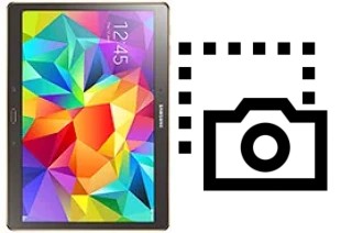 Tirar print no Samsung Galaxy Tab S 10.5