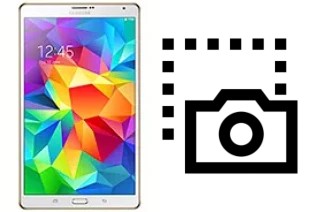 Tirar print no Samsung Galaxy Tab S 8.4 LTE