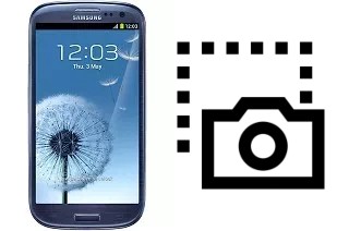 Tirar print no Samsung I9300 Galaxy S III