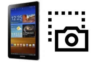 Tirar print no Samsung P6800 Galaxy Tab 7.7