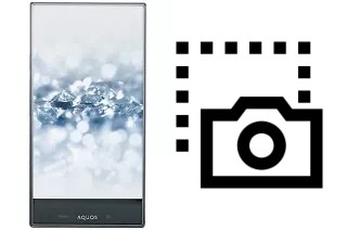 Tirar print no Sharp Aquos Crystal 2