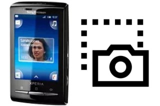 Tirar print no Sony Ericsson Xperia X10 mini