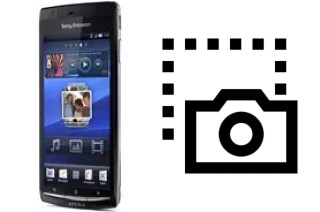 Tirar print no Sony Ericsson Xperia Arc