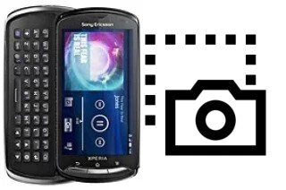 Tirar print no Sony Ericsson Xperia pro