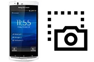 Tirar print no Sony Ericsson Xperia Arc S