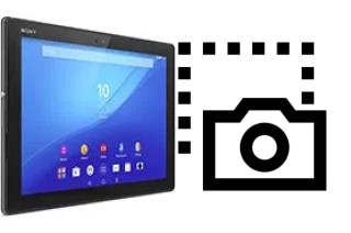 Tirar print no Sony Xperia Z4 Tablet LTE