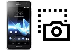 Tirar print no Sony Xperia GX SO-04D