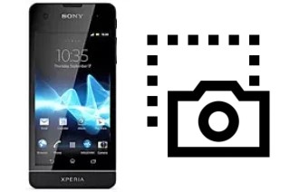 Tirar print no Sony Xperia SX SO-05D