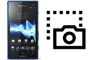 Tirar print no Sony Xperia acro HD SO-03D