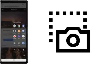 Tirar print no Sony Xperia 1