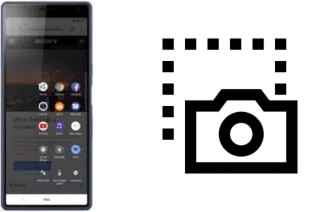 Tirar print no Sony Xperia 10 Plus