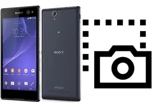 Tirar print no Sony Xperia C3 Dual