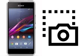 Tirar print no Sony Xperia E1 dual