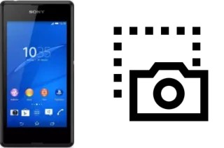 Tirar print no Sony Xperia E3 4G