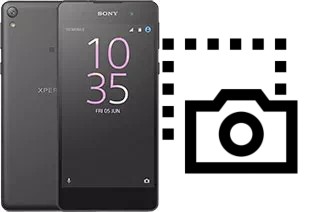 Tirar print no Sony Xperia E5