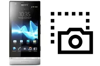 Tirar print no Sony Xperia P