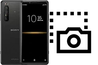 Captura de tela no Sony Xperia Pro (2020)