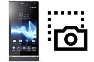 Tirar print no Sony Xperia S