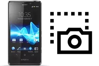 Tirar print no Sony Xperia T