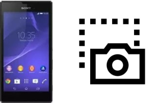 Tirar print no Sony Xperia T3 3G