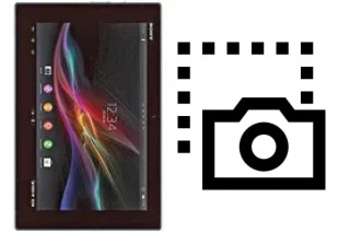 Tirar print no Sony Xperia Tablet Z Wi-Fi