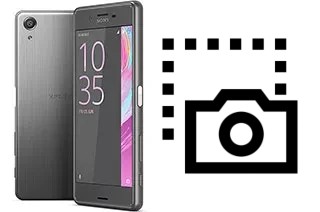 Tirar print no Sony Xperia X Performance