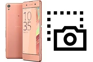 Tirar print no Sony Xperia XA