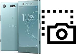 Tirar print no Sony Xperia XZ1 Compact