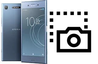 Tirar print no Sony Xperia XZ1