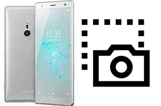 Tirar print no Sony Xperia XZ2