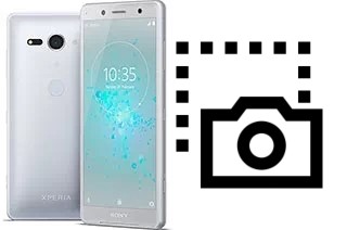 Tirar print no Sony Xperia XZ2 Compact