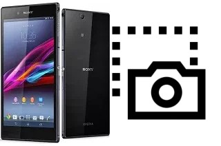 Tirar print no Sony Xperia Z Ultra