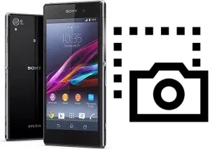 Tirar print no Sony Xperia Z1