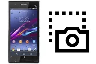 Tirar print no Sony Xperia Z1s