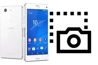 Tirar print no Sony Xperia Z3 Compact