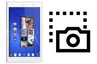 Tirar print no Sony Xperia Z3 Tablet Compact