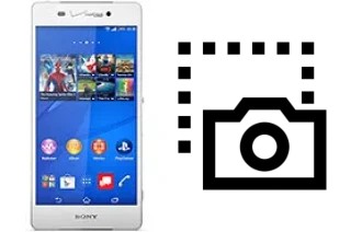 Tirar print no Sony Xperia Z3v