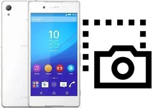 Tirar print no Sony Xperia Z3+