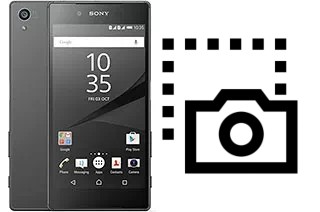 Tirar print no Sony Xperia Z5 Dual