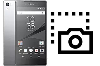 Tirar print no Sony Xperia Z5 Premium