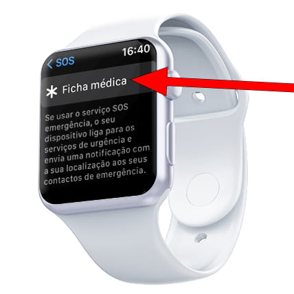 Dados médicos Apple Watch